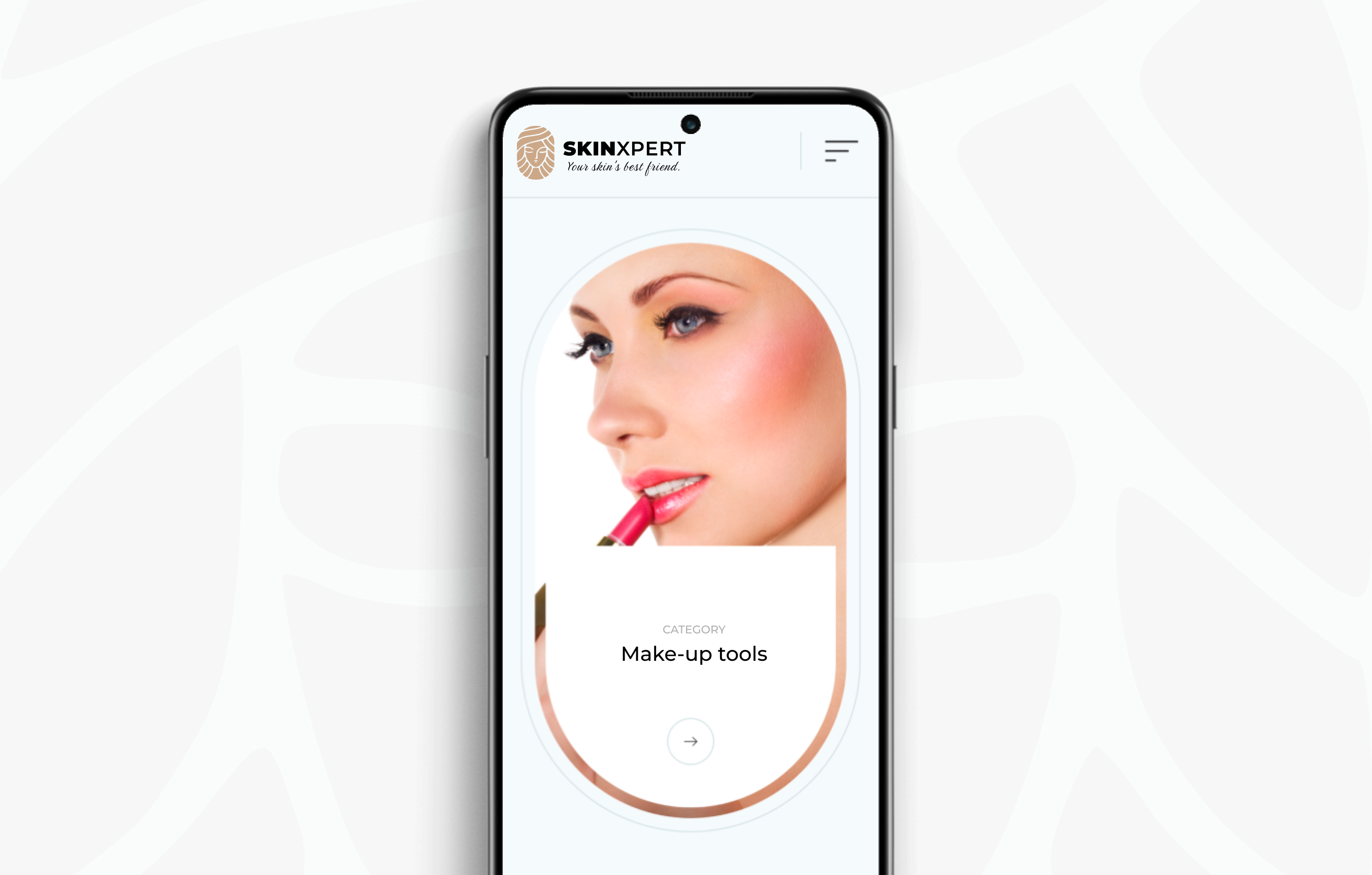 SkinXpert Website Mobile